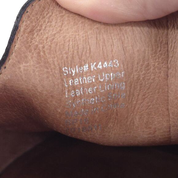 Madewell Frances Minimal City Loafer Mule True Black Leather Slide On K4443 8.5 - Picture 7 of 10